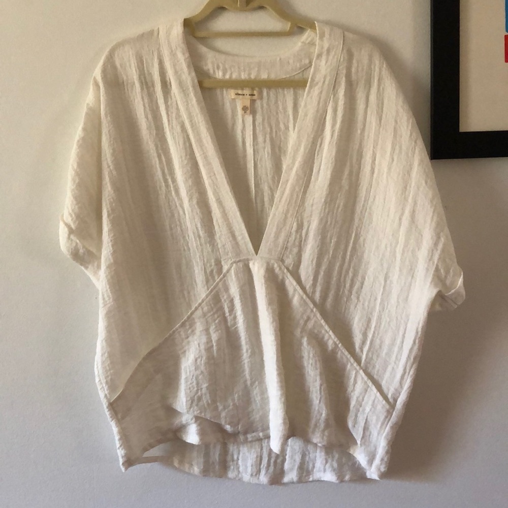 UO Silence + Noise sheer top